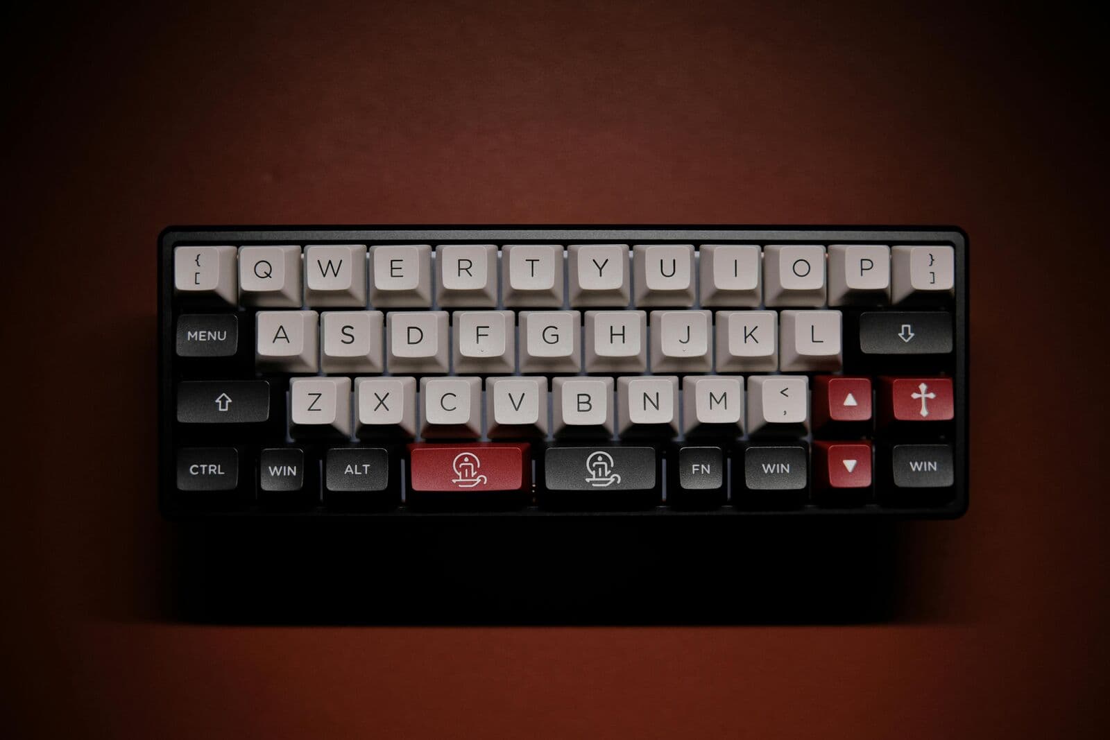 Keyboard collage